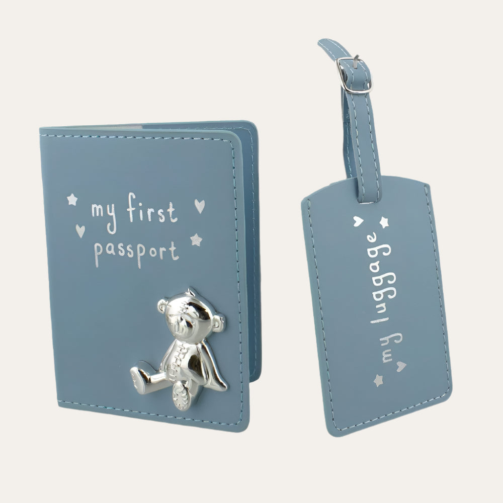 Baby Boy Bambino Passport Holder & Luggage Tag Luggage Tags.