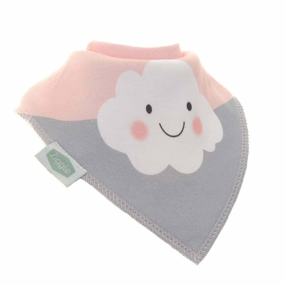 Dribble Bandana Bib 'Rosie Cloud' Bandana Bib.