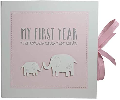My First Year Memories And Milestones Pink - Bumbles & Boo