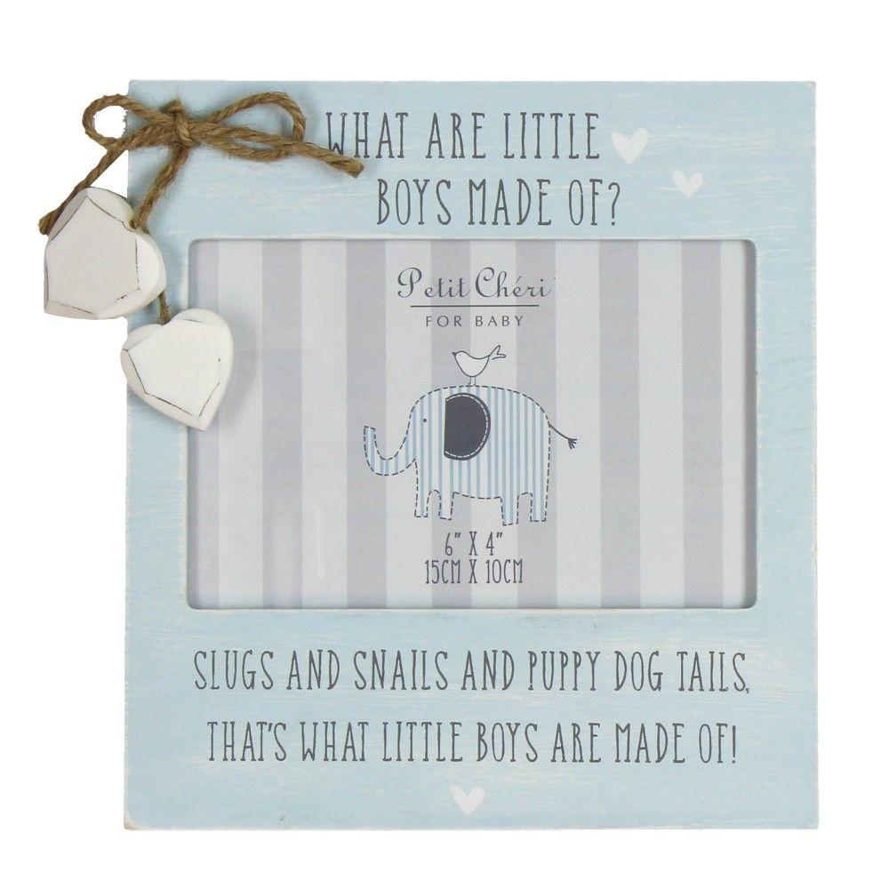 Petit Cheri Little Boys Photo Frame Photo Frame.