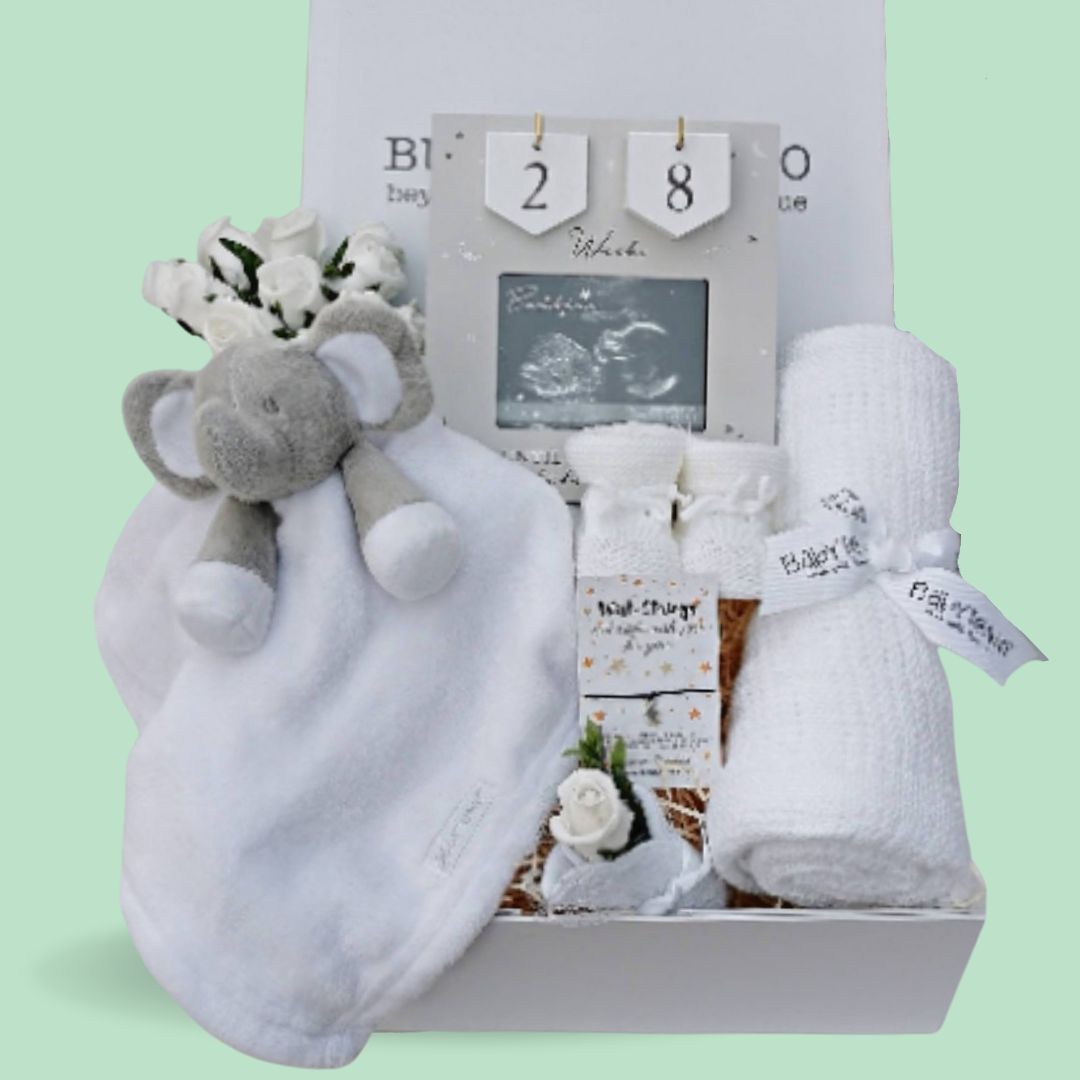 Pregnancy Countdown Gift, Until We Meet, Mum To Be Hamper - Bumbles &amp; Boo