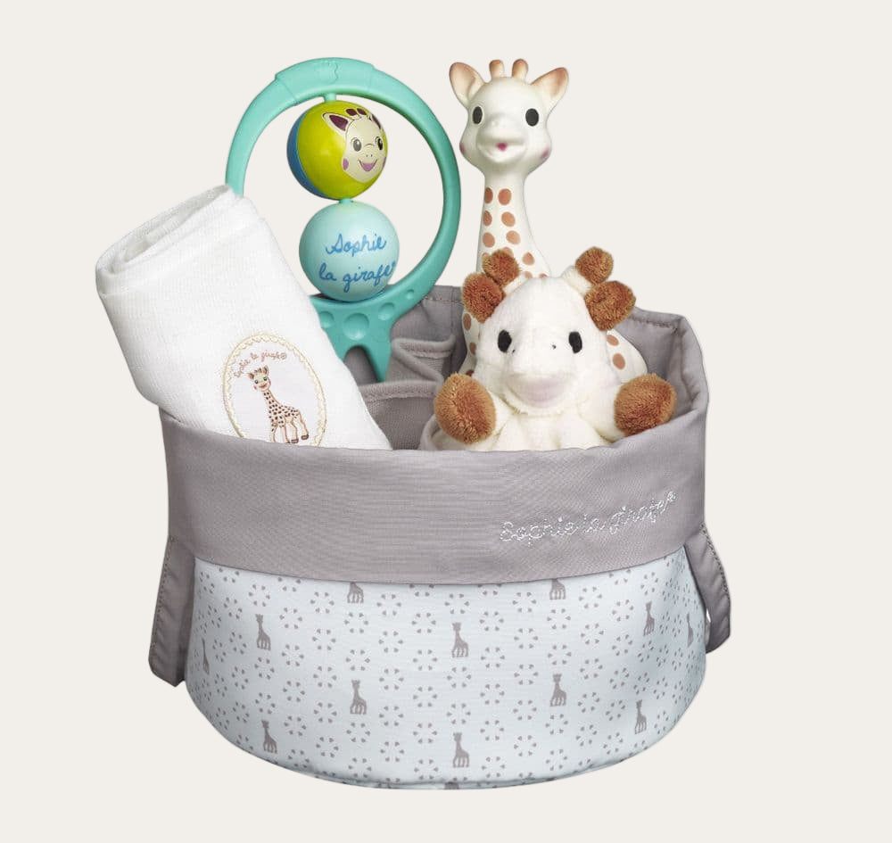 Sophie La Girafe Birth Basket Teether.