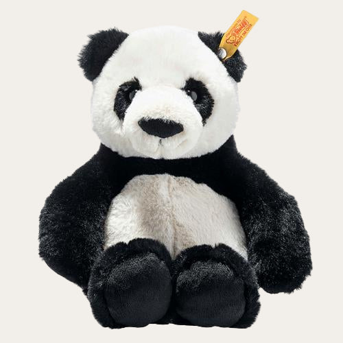 steiff Black and White Panda Cuddly Toys.