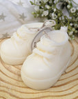 Beautiful Baby Bootie Candles by Comfort Collective London - Available in various colours