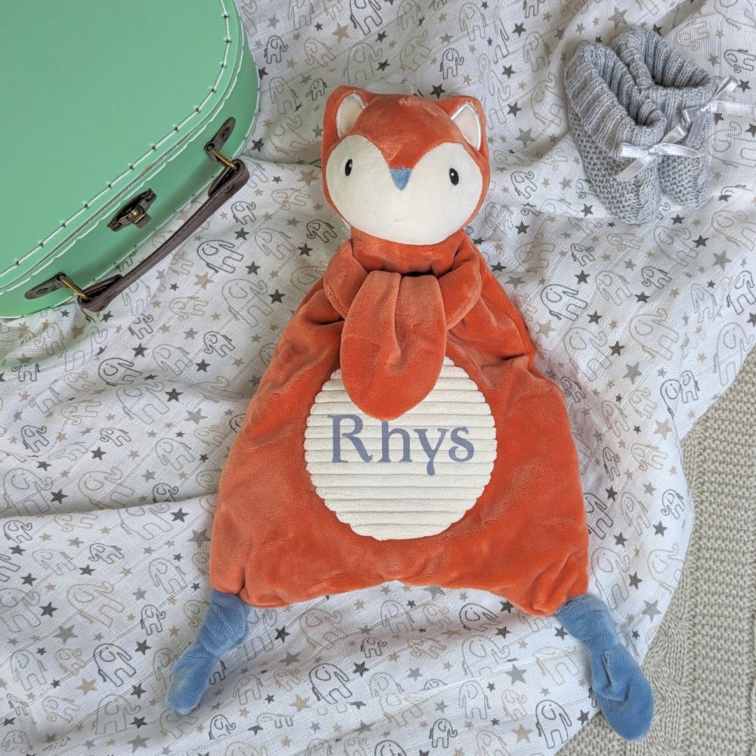 Leika Little Fox Lovey Comforter by Mary Meyer