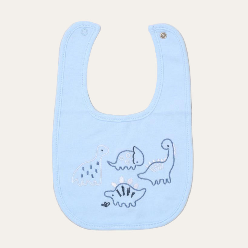 Five piece dinosaur baby clothing gift