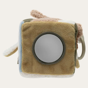 Tiny Park Activity Cube Toy with baby safe mirror panel