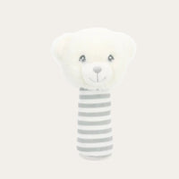 Baby Stick Rattle 14cm Keeleco Bear (100% Recycled) Rattle.