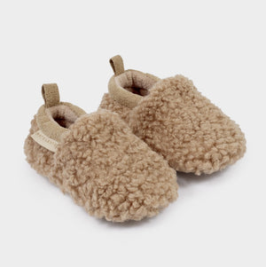Pair of tan Baby Borg Shoes