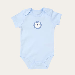 Baby Boy Sleepsuit, Bib, Hat and Mittens Set