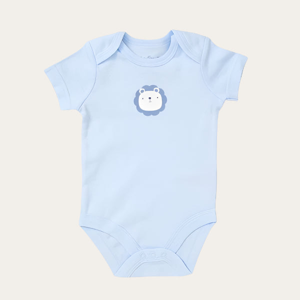 Baby Boy Sleepsuit, Bib, Hat and Mittens Set