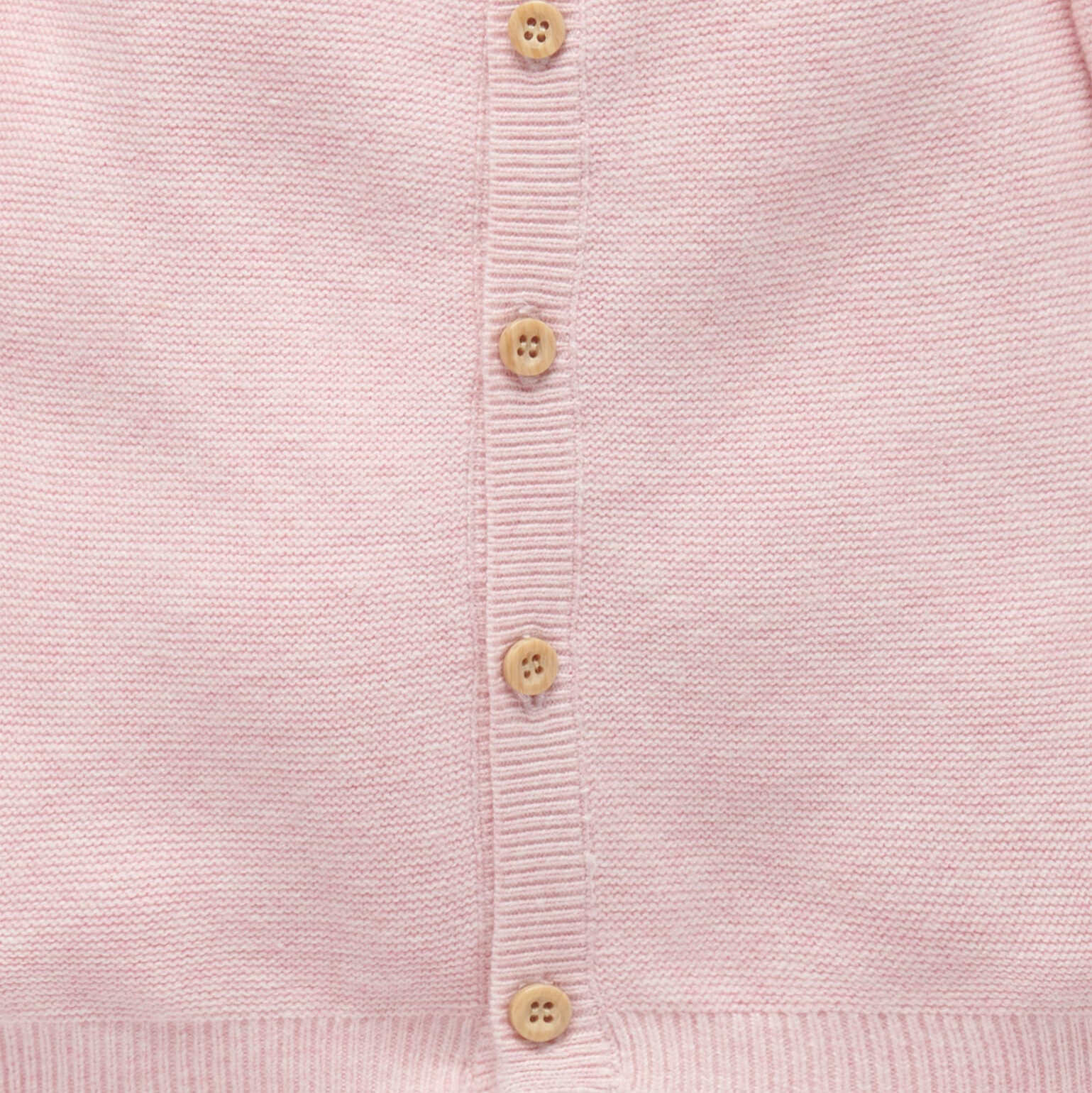 Newborn baby cardigan in 100% organic cotton
