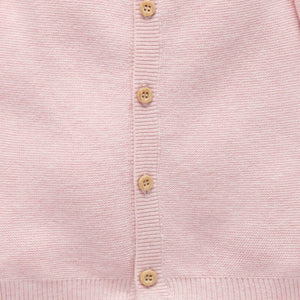 Newborn baby cardigan in 100% organic cotton