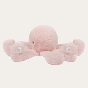Baby girl soft pink octopus toy