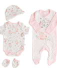 Baby Girls Pink Clothing Gift Set Humprey's Corner 'Lottie and Friends'