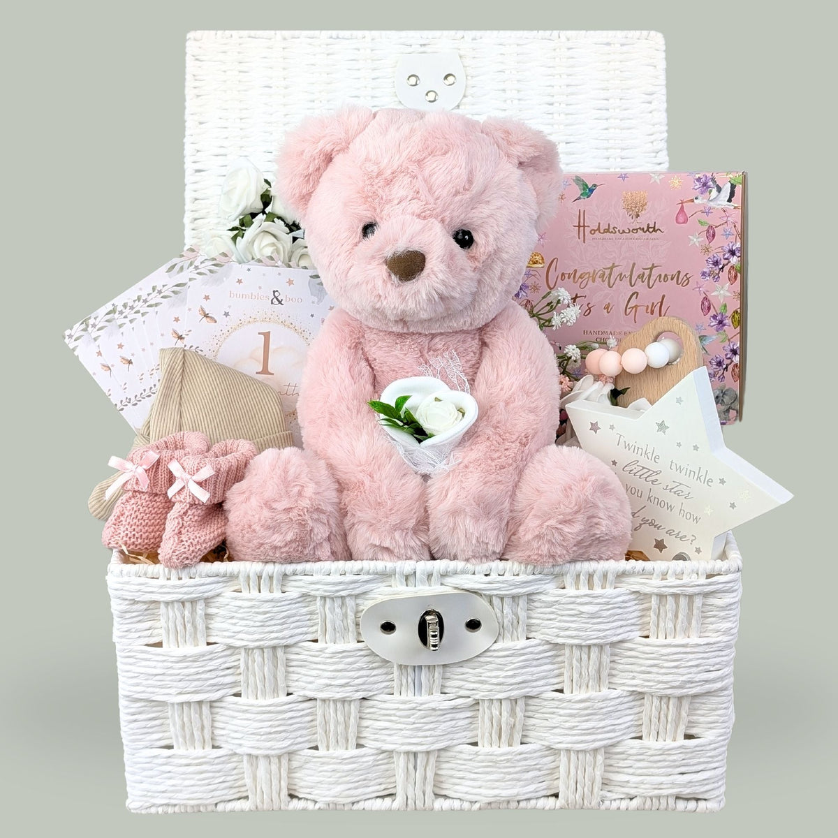 Baby Girl Hampers - Gorgeous Baskets for Girls - Bumbles & Boo