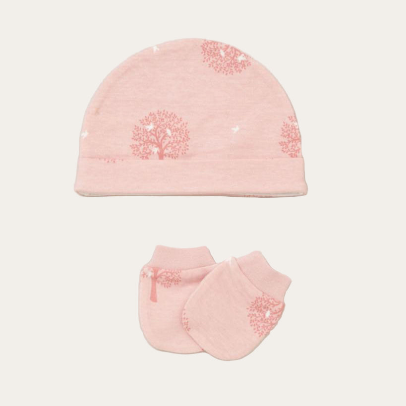 Tree Design Baby Gift Set – Romper, Bodysuit, Bib