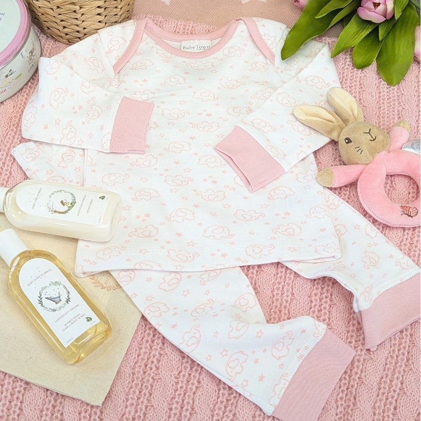 Pink Baby Girl Pyjamas - Baby Girl Clothes - Bumbles &amp; Boo