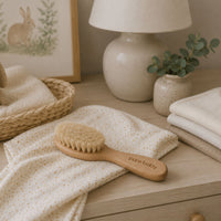 Gentle baby hair brush for fine hair