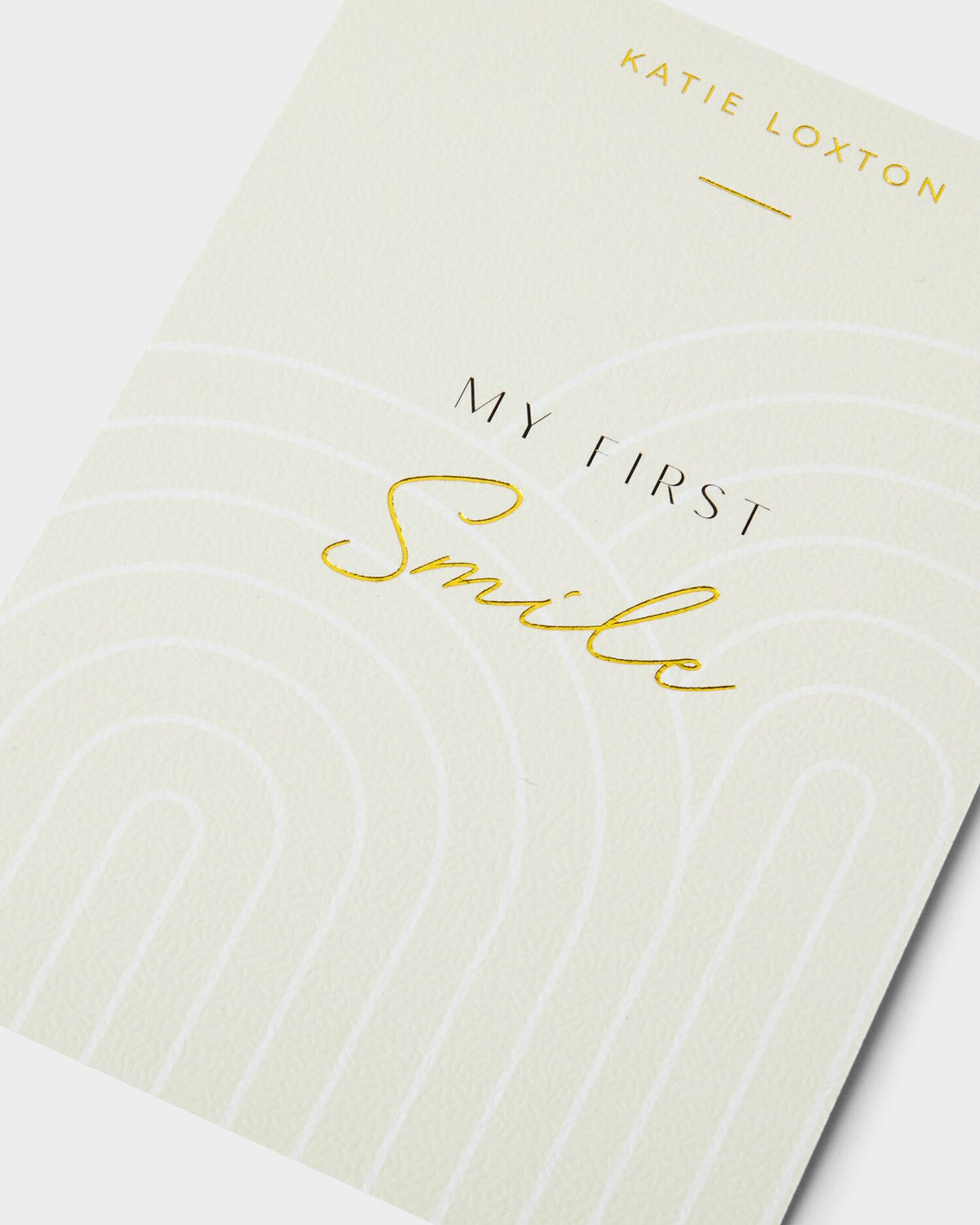 Baby milestone card set including My First Christmas card