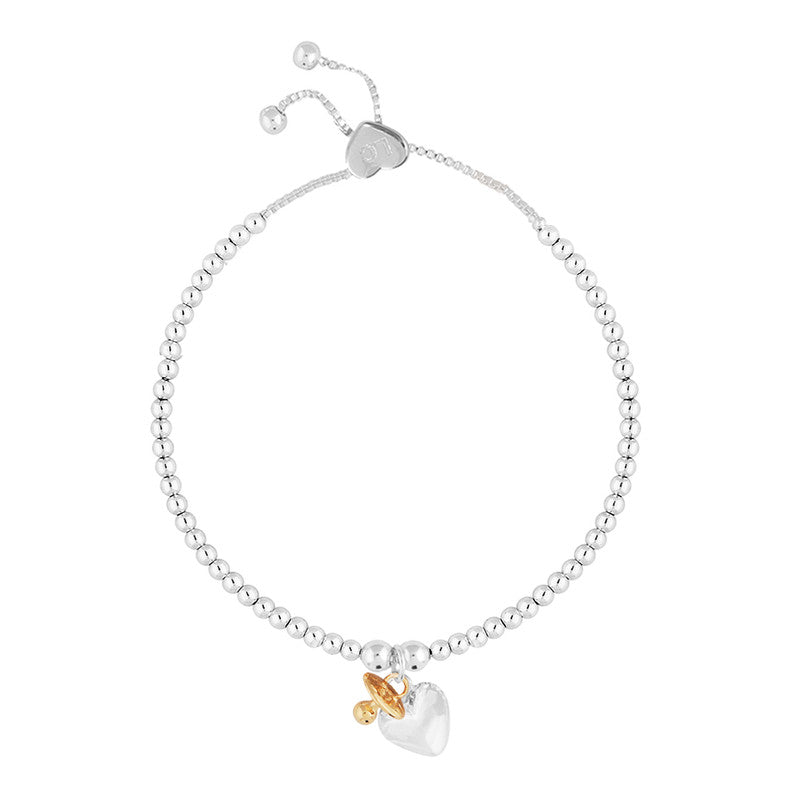 Adjustable Jewellery Silver Plated &#39;It&#39;s Your Baby Shower&#39; Bracelet