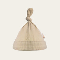 Biscuit Beige Eco-Friendly Baby Hat 0-6 months - 100% Cotton Baby Hat.