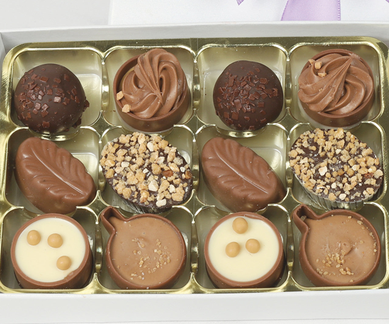 Assorted Caramel Chocolates – Belgian Chocolate Selection