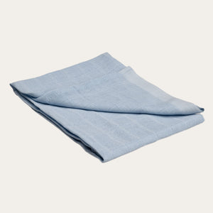 Blue Muslin Squares  100% Cotton Baby Essentials (Pack of 6, 70cm x 70cm) Muslins.