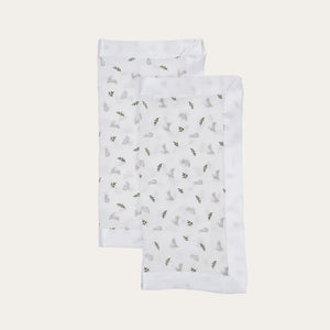 Bunnies Muslin Comforter Blanket – 2 Pack for Baby