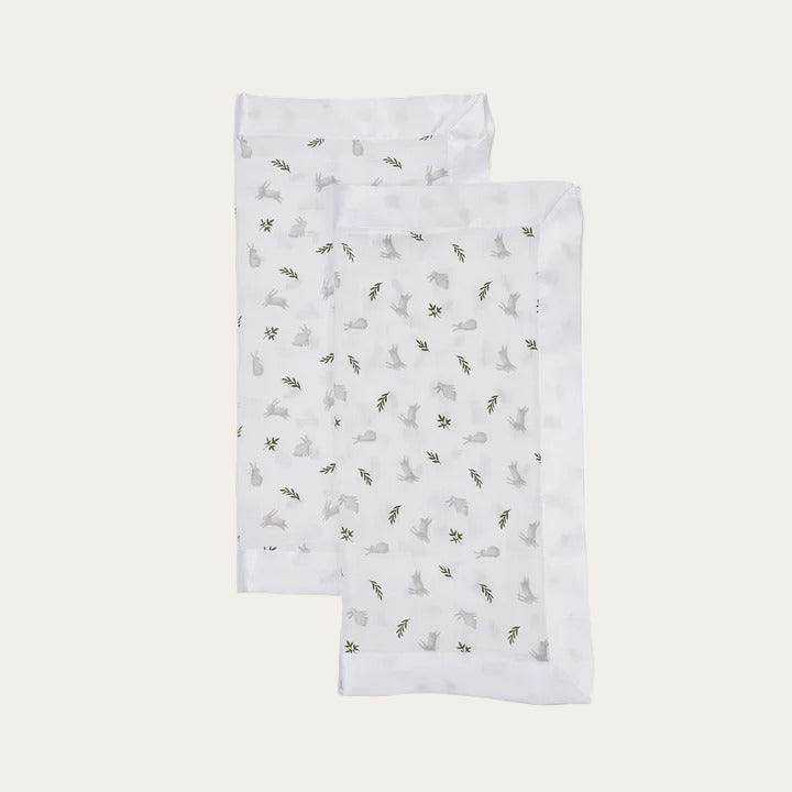 Bunnies Muslin Comforter Blanket – 2 Pack for Baby