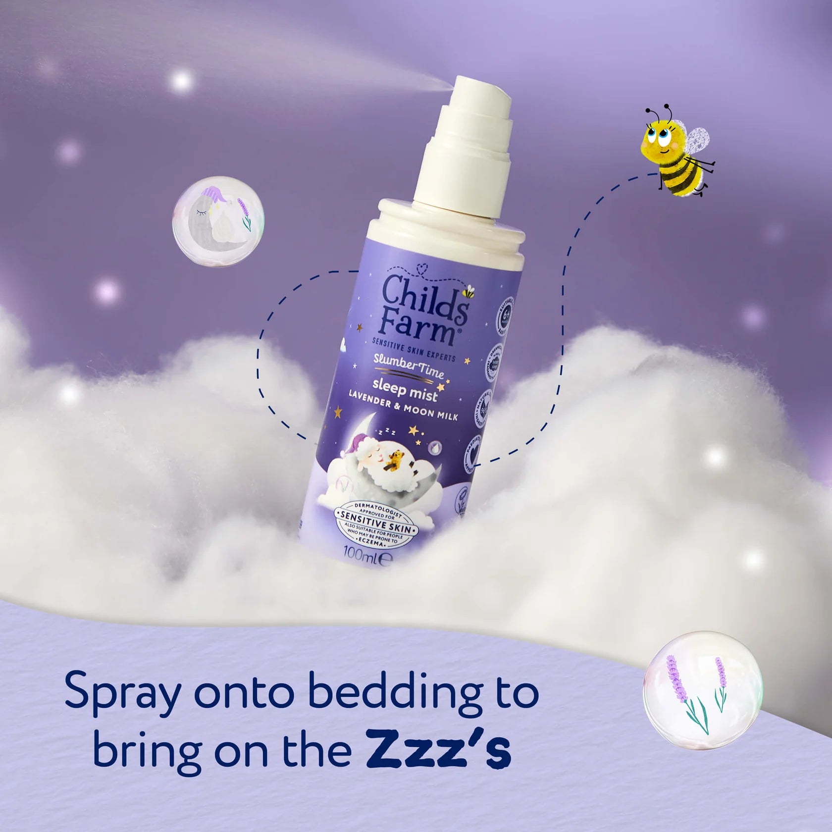 Calming Lavender Baby Bedtime Mist