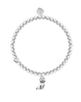 Jewellery Silver 'Life Is Better With A Cat' Bracelet