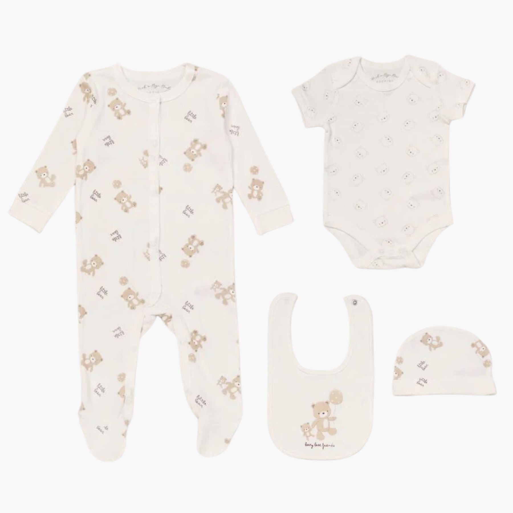 Unisex Baby Clothing Set 'Teddy Bears'