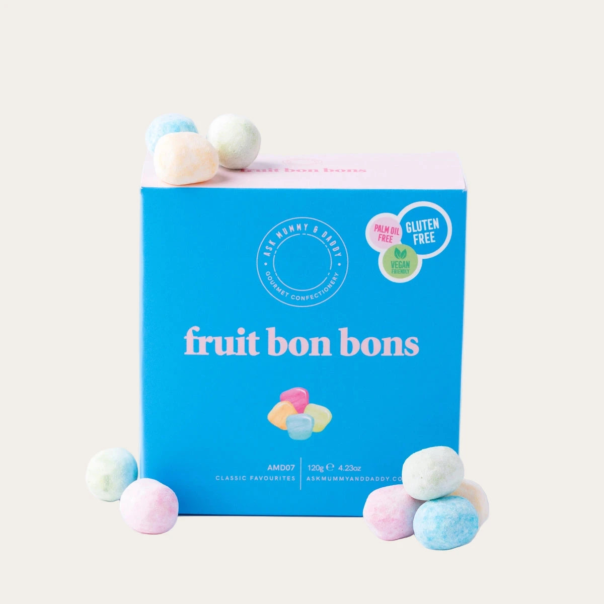 Mixed Fruit Bon Bons – Colourful Sweet Gift Box