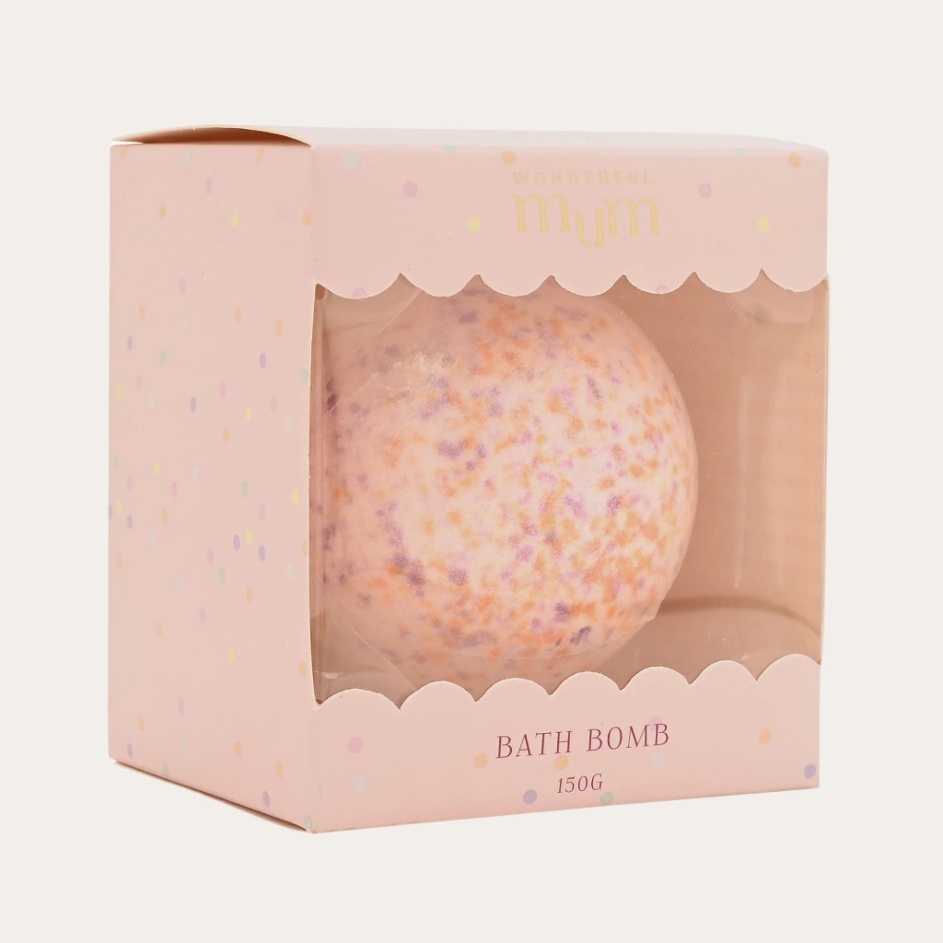 Confetti Bath Bomb – Mum Gift in Pink Box