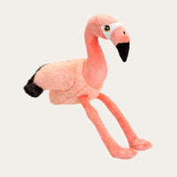 Flossy Flamingo - Eco-Friendly Soft Toy Sunny Coral Cuddly Toys.
