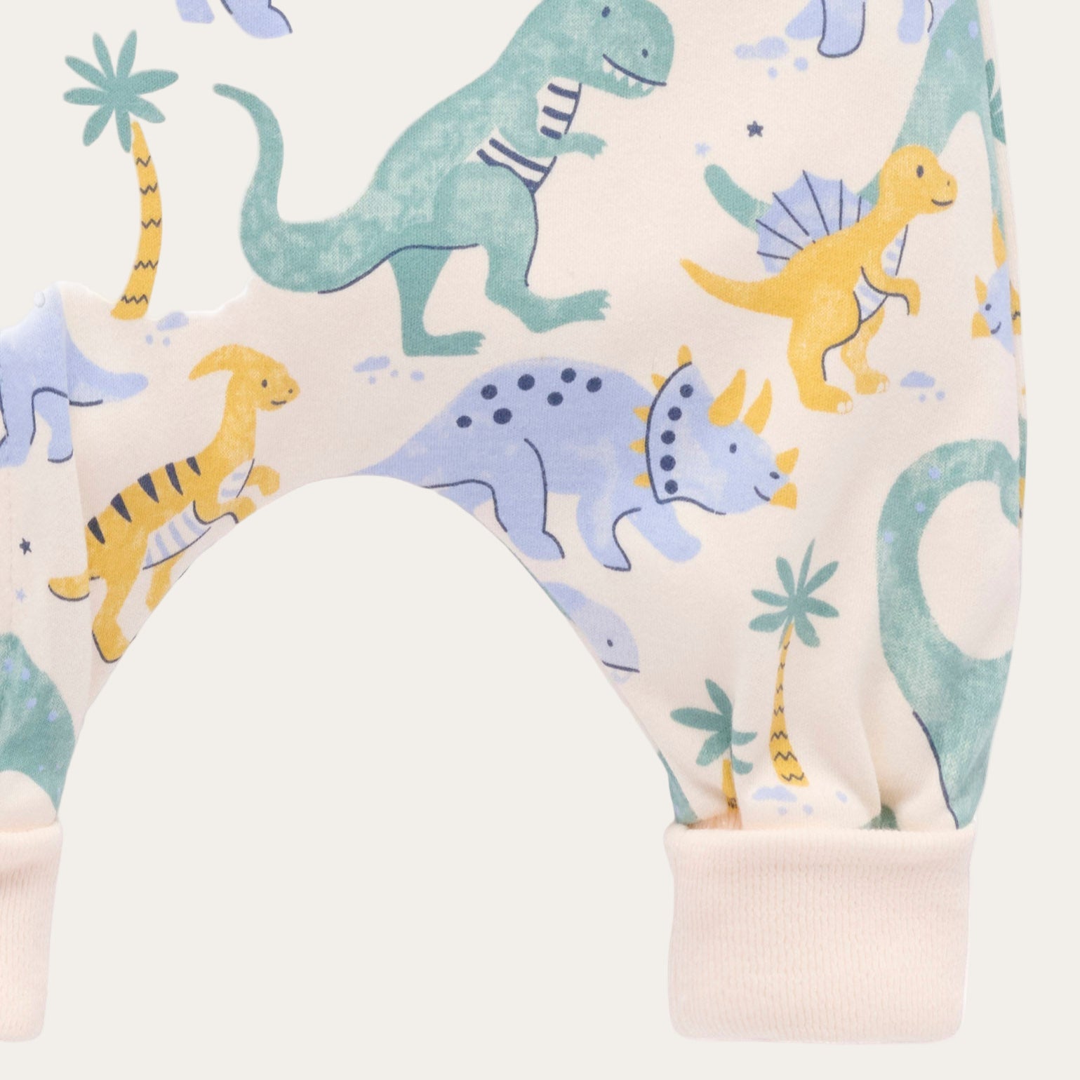 Soft Cotton Dino Onesie - relaxed fit for baby