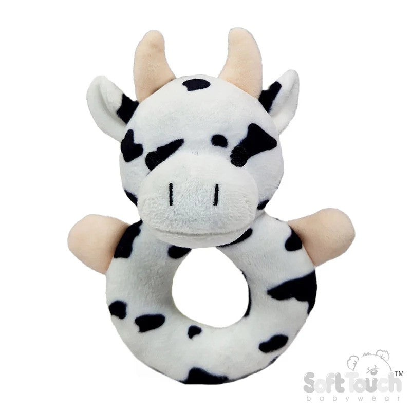 Cow ring rattle