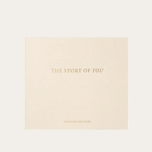 Cream Baby Memory Journal – Front Cover