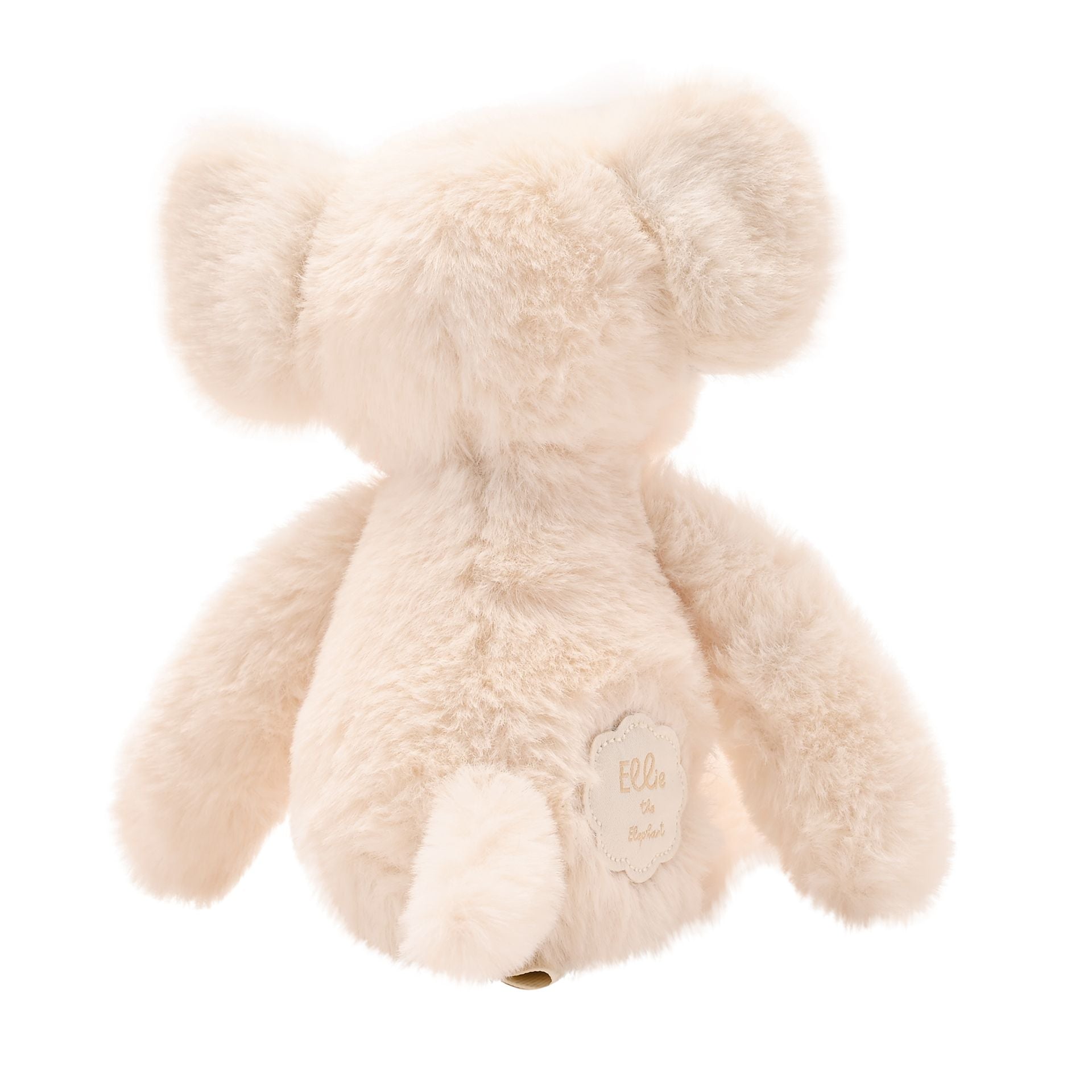 Cream Soft Toy Elephant for Nursery