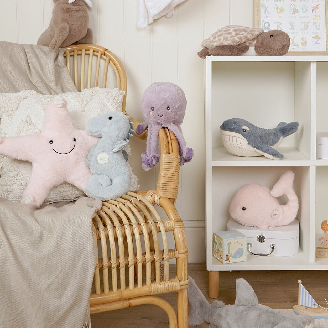 Baby Blue Whale Plush – Ocean Friend