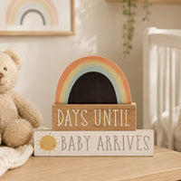 Days Until Baby Arrives' Countdown Plaque Baby Plaque.