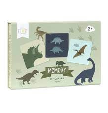 Colourful memory card game featuring various dinosaurs