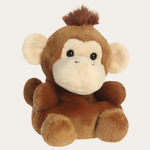Eco friendly brown plush monkey soft toy