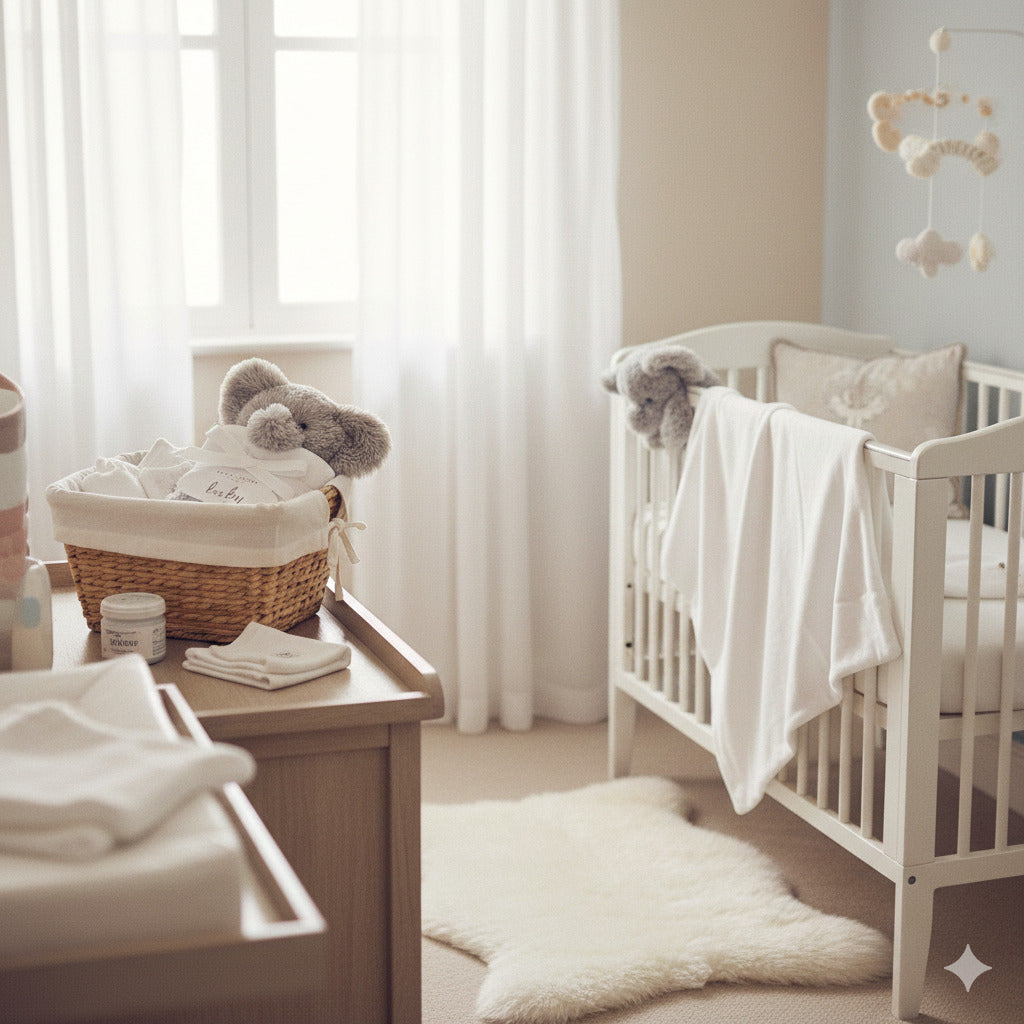 Soft elephant toy baby comforter suitable from birth