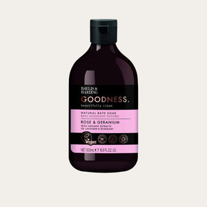 English garden-inspired bath soak