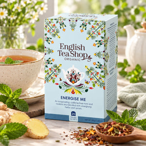 Energise Me organic herbal tea – 20 sachet box