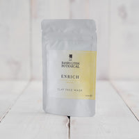 Enrich Clay Face Mask Pouch Kaolin & Citrus Skin Balancing Treatment Baby Bath & Body.