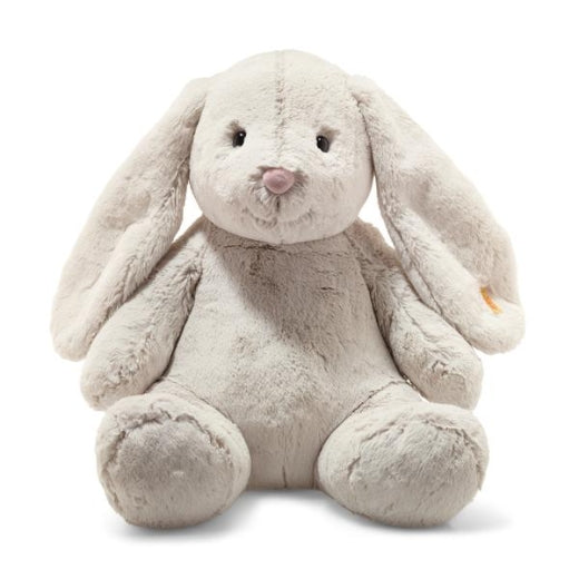 Large grey rabbit soft toy
