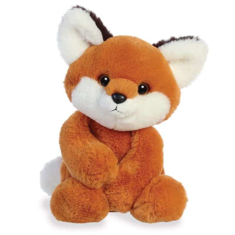 Introducing a new body shape for the Flopsies collection where your favorite animals will now be in a sitting up, cuddling position! With this Finn Fox Flopsie, he is a sweet red fox with arms ready to give anyone a loving hug!